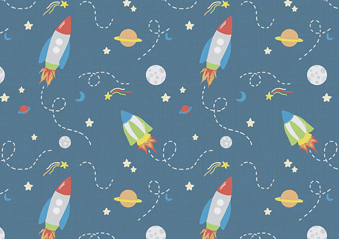 Space Explorer, Polaris - Twist&Fit Roller Blind - Image 6